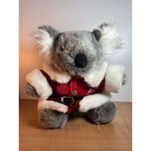 Pawsenclaws Koala Bear Plush Santa Paws Outfit